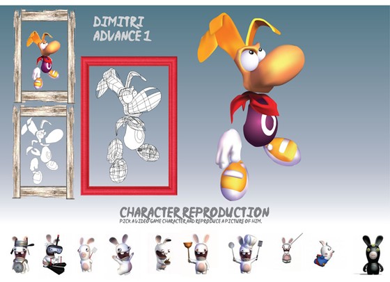 2D Art: Rayman